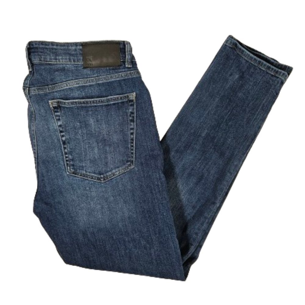 DL1961 Hunter Skinny Hideout Blue Jeans Men's Size 36 x 32